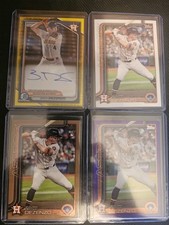 2024 Bowman Chrome Prospects Zach Dezenzo #BCP-161 Yellow Refractor /75 (RC)