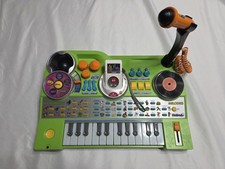 VTech Kidijamz DJ Music Studio Keyboard Mic And MP3 Player. Tested. Works 