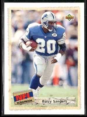 1992 Upper Deck Barry Sanders Detroit Lions #511