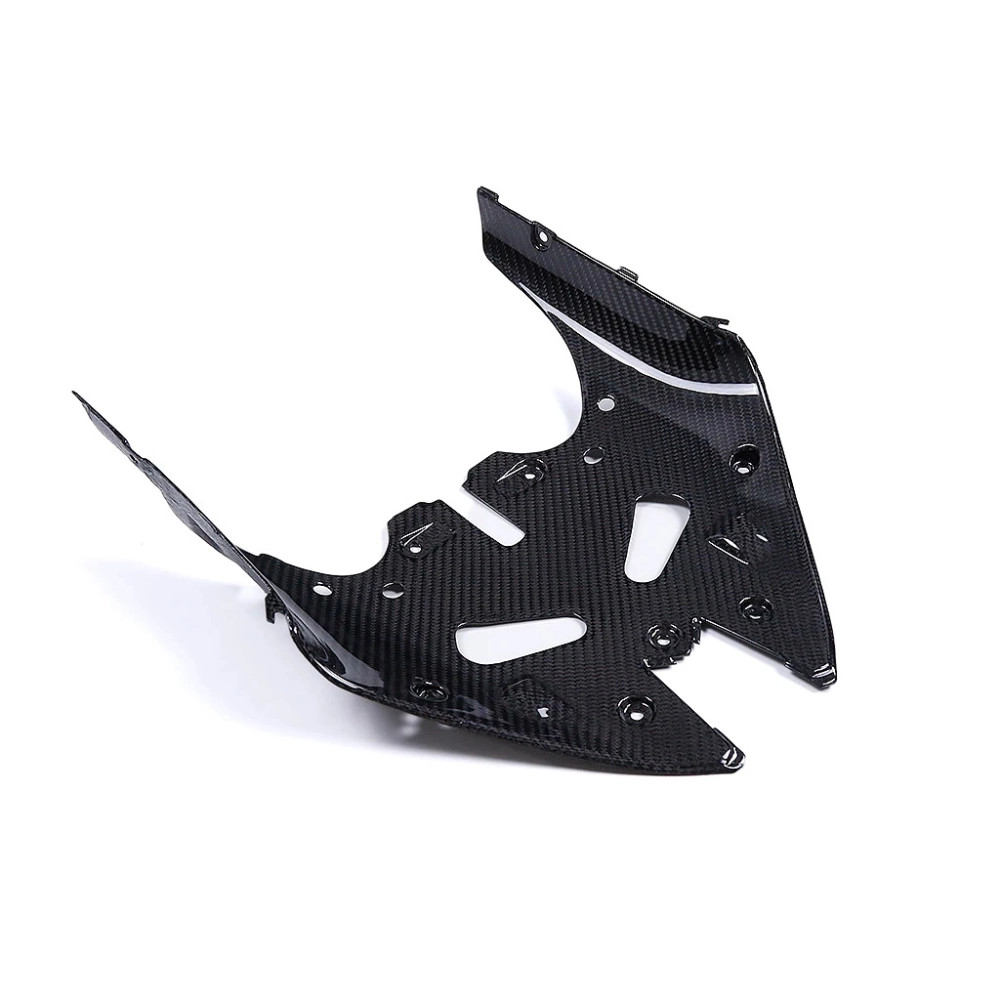 Cache sous tête de fourche carbone Kawasaki ZX6R 636 2024 pour sorties circuit