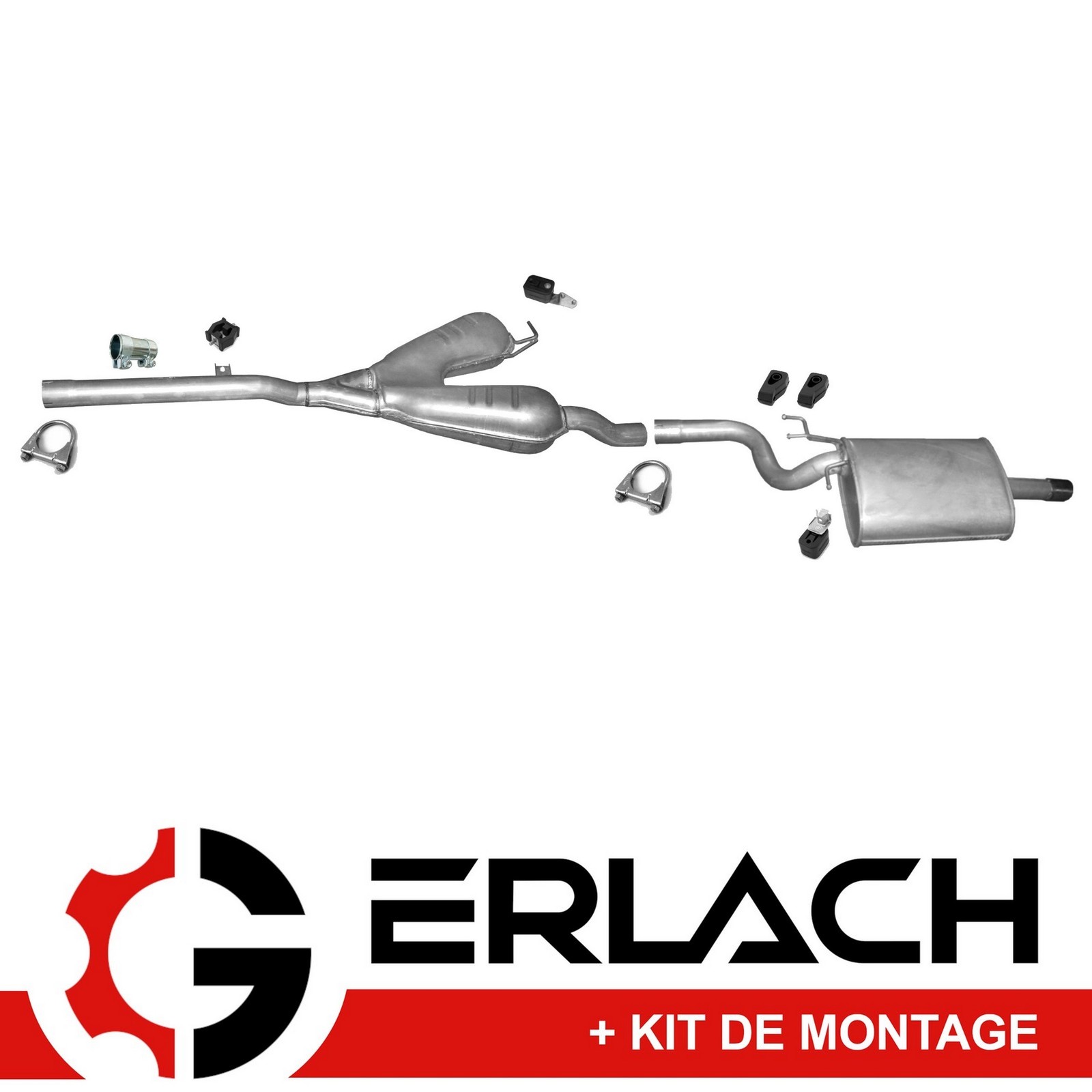 Silencieux d'échappement pour BMW E39 Touring voyage confort en famille