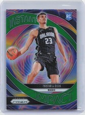 2024-25 Panini Prizm #20 Tristan da Silva Instant Impact Prizms Green