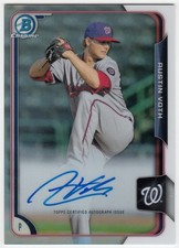 2015 Bowman Chrome Prospect Auto Refractor AUSTIN VOTH BCAP-AV 124/499 Nationals