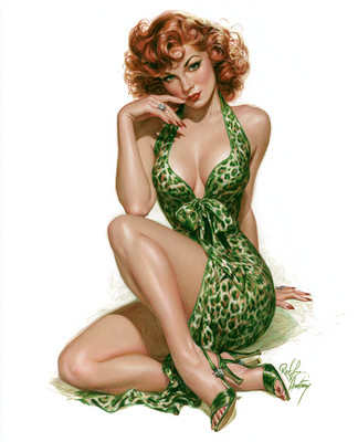 8x10 Poison Ivy Character Art Print - 467427889