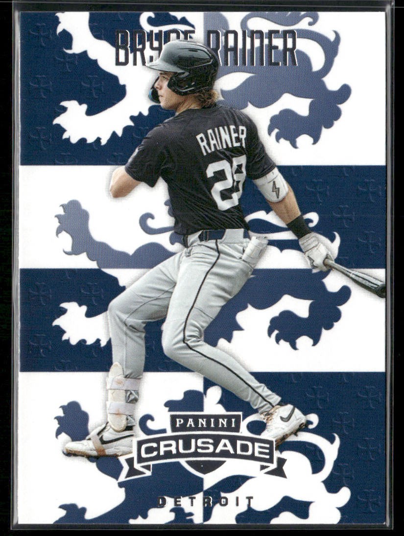 Bryce Rainer 2025 Panini Crusade #151 Detroit Tigers