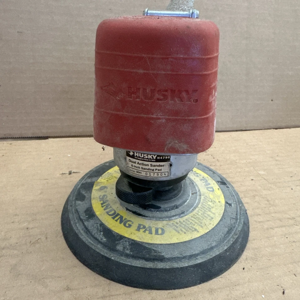 Husky 6" Lijadora Neumática Pulidora Herramienta de Aire H4790 De Colección Foto 2 de 4