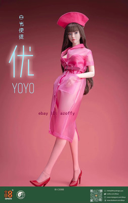 I8Toys 1/6 I8-C008 YOYO Figure Head Sculpture And Clothing Suit