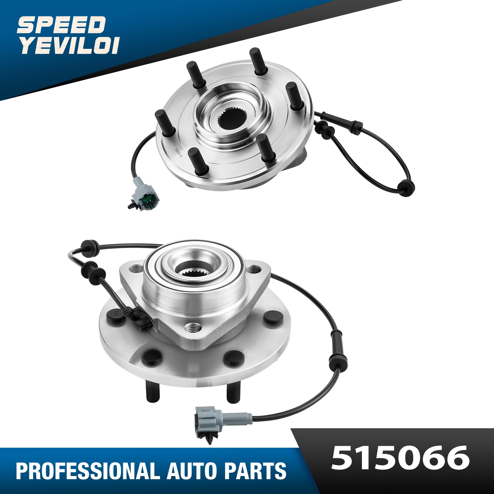 Pair Front Wheel Hub Bearing Assembly for Nissan Pathfinder Armada Infiniti QX56