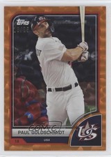 2023 World Baseball Classic Orange Cracked Ice Foil 18/25 Paul Goldschmidt 2rz