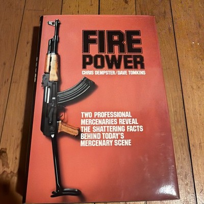 Fire Power 1980 St Martins Press HC DJ Angola Mercenary Memoir First Edition