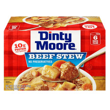 Dinty Moore Beef Stew 15 oz., 6 pk.  16 Cans 10 grams of protein per s