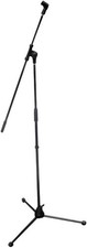 Pyle Foldable Tripod Microphone Stand-Universal Mic Mount and Height Adjustable
