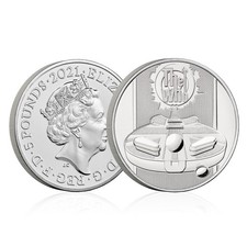 eBay Live 15-12-25 Royal Mint UK Brilliant Uncirculated The Who £5 2021 BU Coin