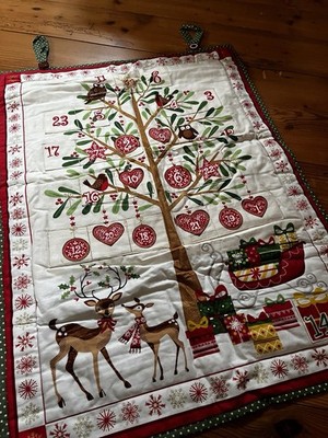 Weihnachtskalender DIY Handmade Zum Befüllen Stoff Weihnachtskalender