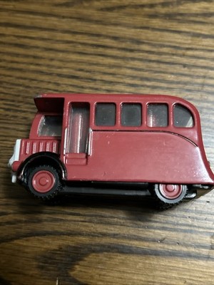 Thomas & Friends Take N Play Along Bertie Bus Diecast Metal Gullane Ltd 2009 3in