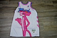 Pink Panther Miami Colorway Basketball Jersey Kekamlas 1964 Throwback Stitch XL