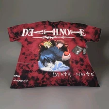 Civil Regime x Death Note American Classic Oversized Lava Wash Tee Adult Large