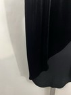 Bar III Velvet Skirt Women’s Size Medium Black Ruched Slit Front Stretch NEW! — photo 5