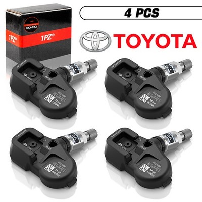 4pcs 315MHz TPMS PMV-C015 PMV-E000 Tire Pressure Sensors For Toyota fits Lexus