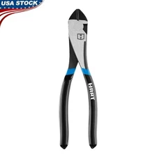 High Leverage Diagonal Pliers 8 Inch Heavy Duty Comfort Grip Non Slip Tool New