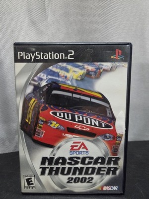 NASCAR Thunder 2002 (Sony PlayStation 2, 2001) CIB Complete In Box Tested Works