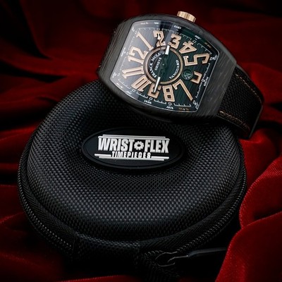 Franck Muller Vanguard V45 V SC DT CB NR 5N Carbon 18k Rose-Gold 45mm Full Set