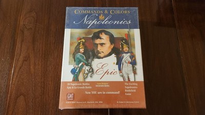 GMT Commands and Colors: Epic Napoleonics Expansion New Sealed