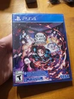 PS4 Playstation 4 Demon Slayer Hinokami Chronicles BRAND NEW FACTORY SEALED READ