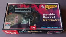 Double Barrel Derringer 1:1 Scale Plastic Model Kit LS P501 Japan Assembled