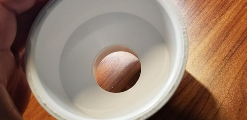 Nibco C4801 (HD) 3" x 1-1/2" Hub x Hub White PVC DWV Reducing Coupling New - Picture 6 of 6