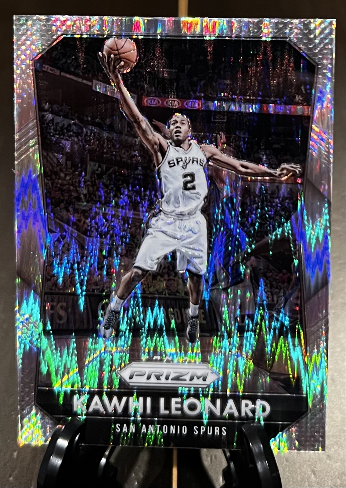 2015 Panini Prizm Silver Flash Prizms #81 Kawhi Leonard