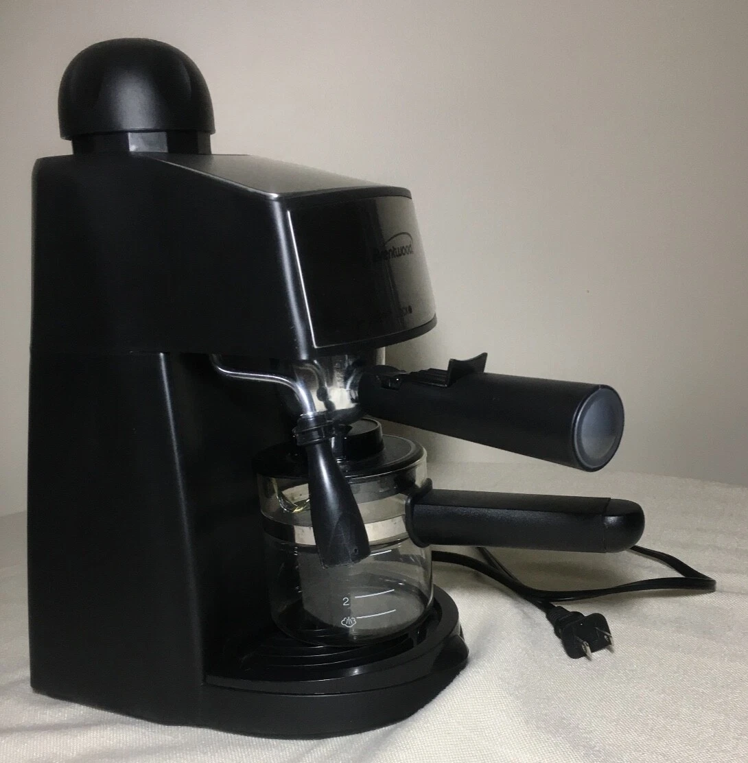 Used Brentwood GA-125 Espresso and Cappuccino Maker, Black and it Works well