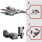 🔥2023 LEGO 2 Builds Star Wars Mando N-1 Starfighter & Justifier 75366 Christmas
