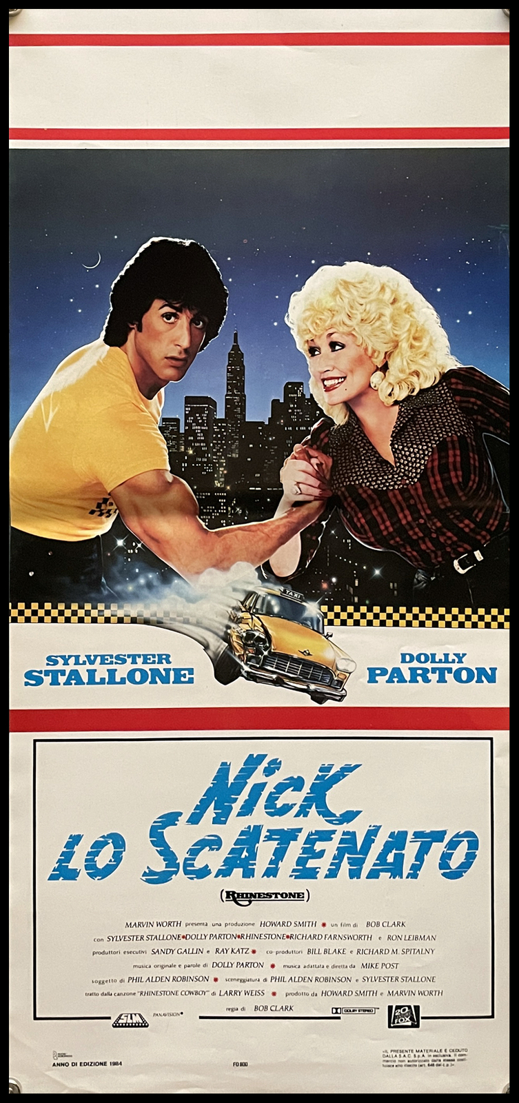 Locandina originale film Nick lo scatenato (1984) - Regia di Bob Clark