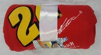 Jeff Gordon Fleece Comforter Throw With Embroidered 24 And Signature Jeff Gordon Fleece Comforter Throw With Embroidered 24 And Signature