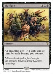 Mutilate (White Border) 45 Mystery Booster 2