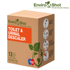 Toilet Urinal Cleaner Descaler Soluble Capsules x12 Porcelain Ceramic Chrome