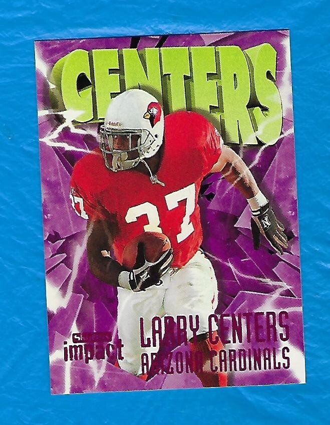 LARRY CENTERS 1997 SKYBOX IMPACT RAVE #46 LARRY CENTERS CARDINALS #8/150 !