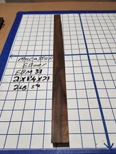 Macassar Ebony/Striped Ebony Turning Wood Blank 2" x 1 1/ 4" x 21" EBM31