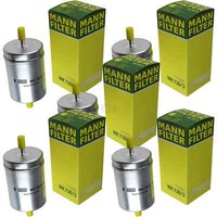 5X MANN-FILTER Kraftstofffilter Fuel Filter WK 730/3