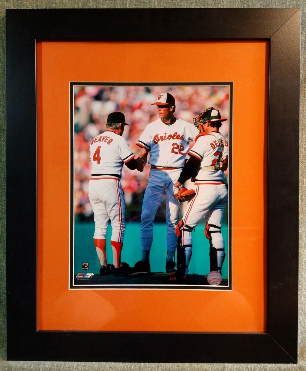 JIM PALMER Baltimore Orioles Weaver Dempsey Framed Cooperstown