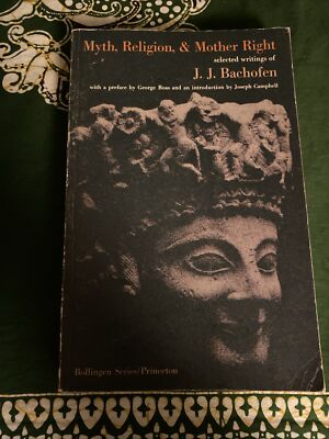 Myth, Religion, and Mother Right by J. J. Bachofen 1973 1st PB