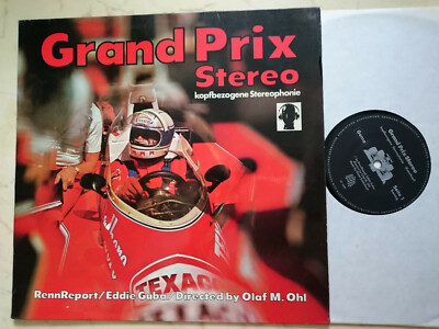KUNSTKOPF STEREO GRAND PRIX STEREO Jochen Maas,James Hunt,H-J.Stuck uva.VINYL LP