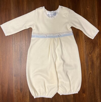Handsome Boutique BABY BEAU BELLE Jumpsuit or Layette Gown or 9M  NWOT