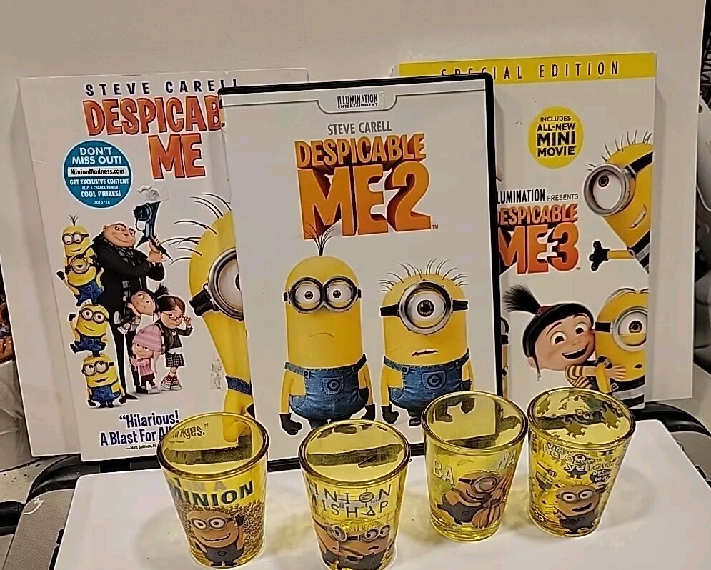 ミニオンスーパーセット(MINIONS SUPER SET) Despicable Me 4 Minions COMPLETE Movie Figures & Playset Toy