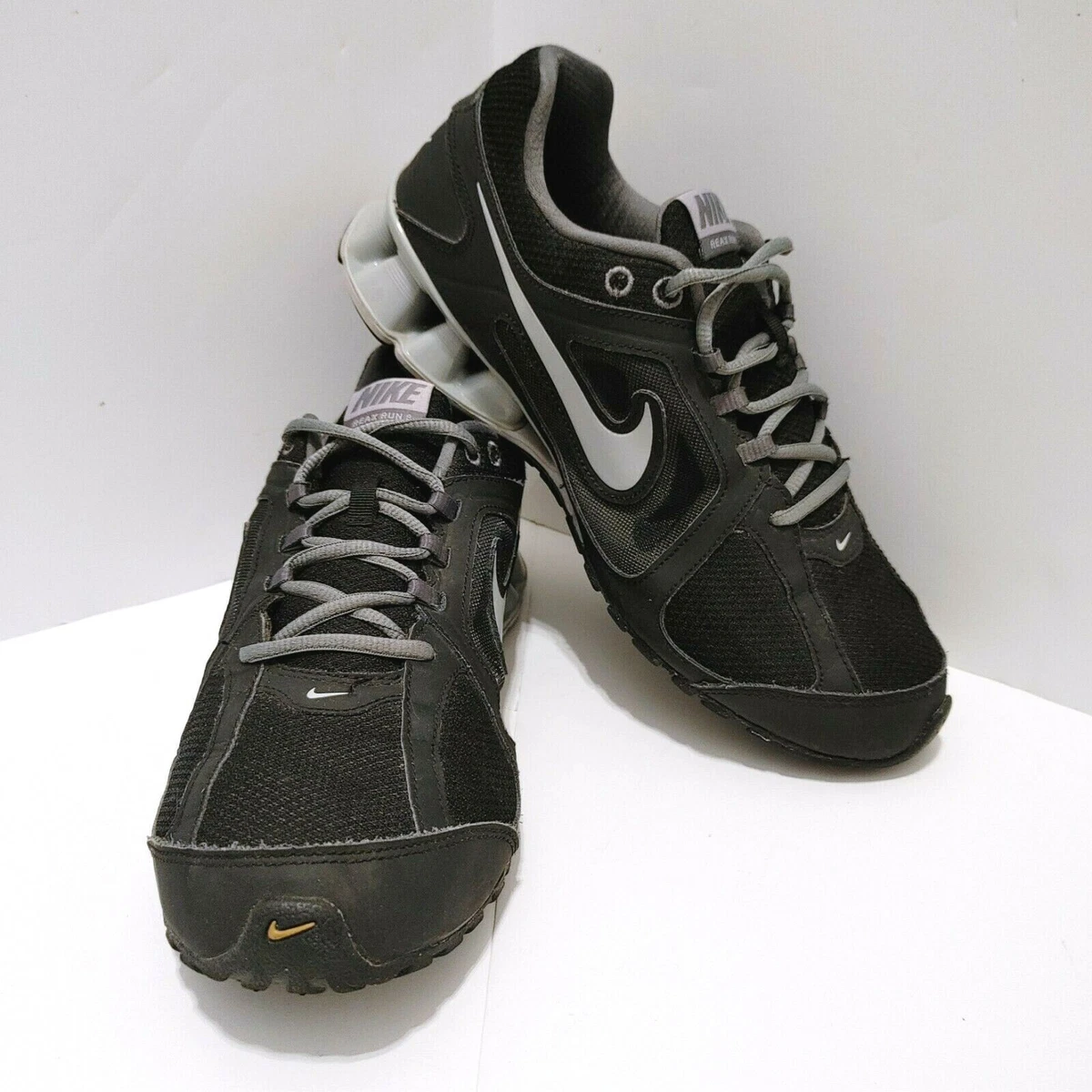 Nike Reax Run 8 Men s 599579 020 Size 8.5 Black Gray eBay