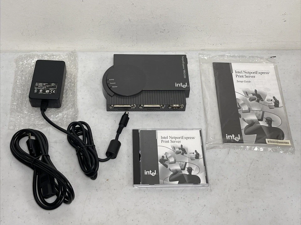 New Intel NetportExpress PRO/100 Three Port Print Server PCLA2451 - Image 3 of 4