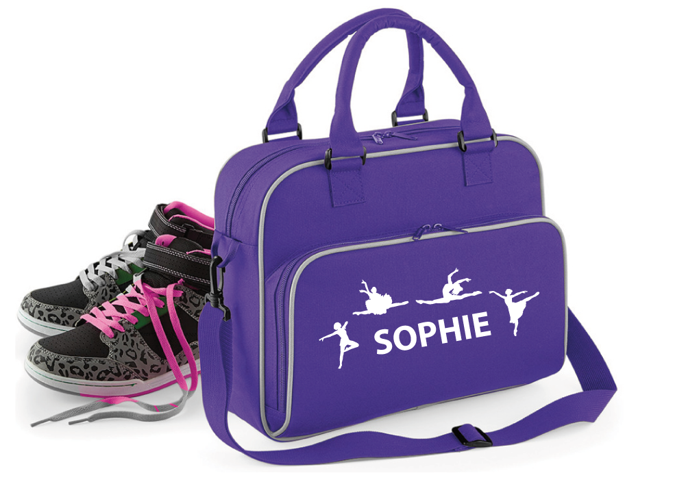 Girls Personalised Ballet/Kids Dance Bag/Sports Kit/ Bag Ballet