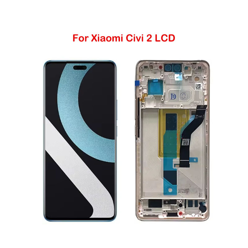 AMOLED 6.55'' For Xiaomi Civi 2 LCD Display Touch Screen Digitizer