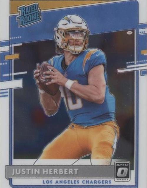 2020 Panini Donruss Optic Justin Herbert #153 - 1 of 2